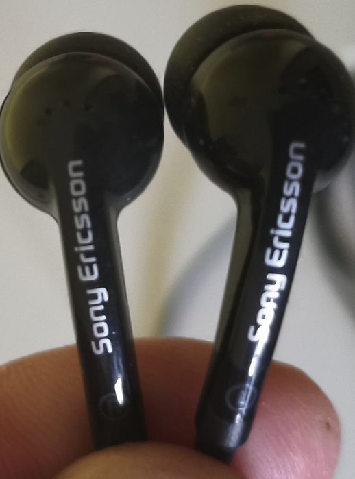 Căști cu fir,originale, pentru telefon mobil Sony Ericsson, Negre