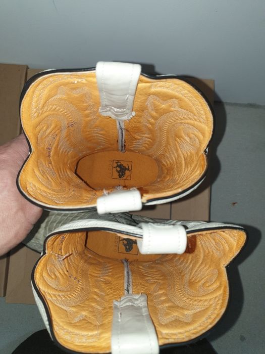 Vand cizme cowboy din piele de crocodil