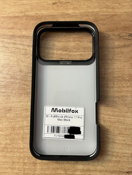 Husa MobilFox Iphone 17 Pro Max Antracit (noua) +cadou