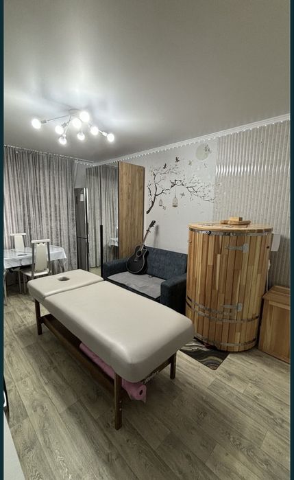 Массаж, пилинг, кедровая бочка, мытьё тела, депиляция волос, на дому.