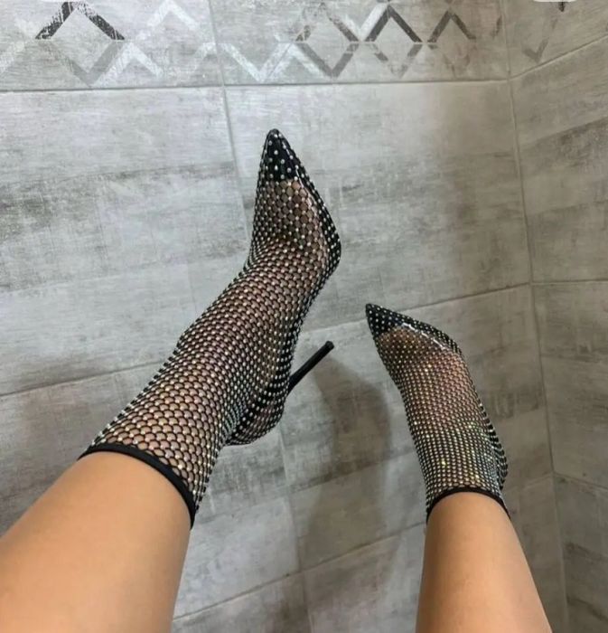 Сапожки прозрачные