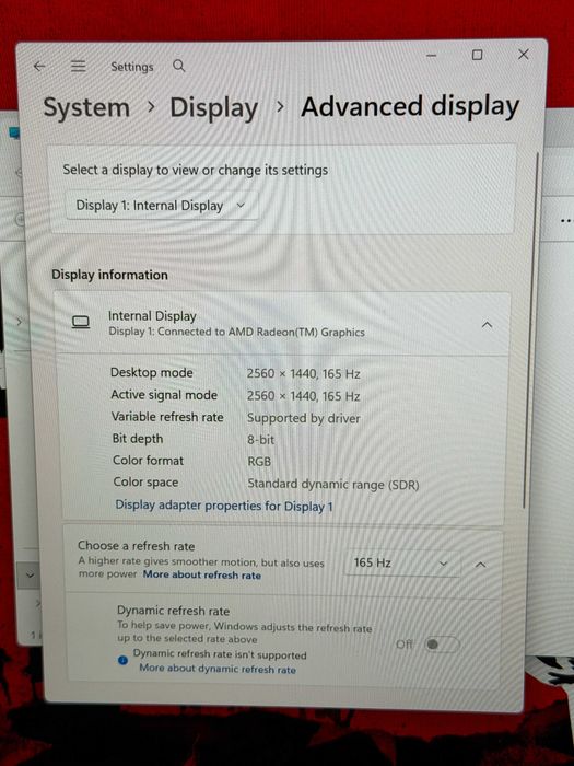 17.3 2k 165Hz 3ms Acer Nitro`Ryzen 7-6800H/RTX 3050Ti/16GB DDR5/512GB NVMe/QHD 2560x1440