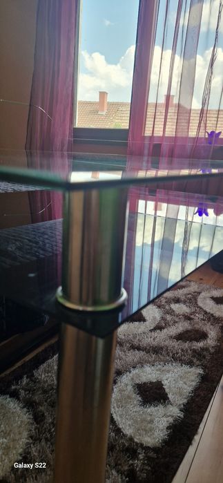 Стъклена маса  120/75/75