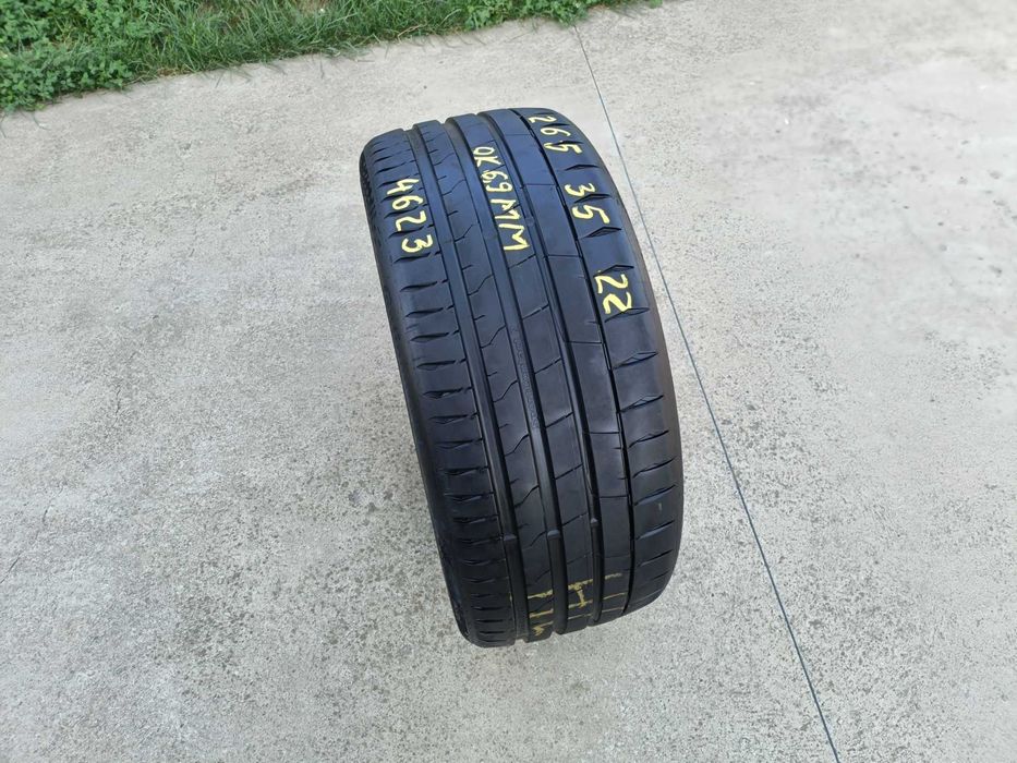 O anvelopa vara 265 35 22 Continental SportContact 7 cu 7 mm dot 4623