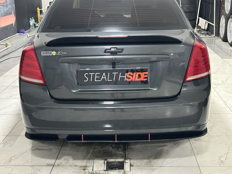 Gentra Laccetti Tuning Комплект Спойлеры Обвесы Сплиттер RedLine