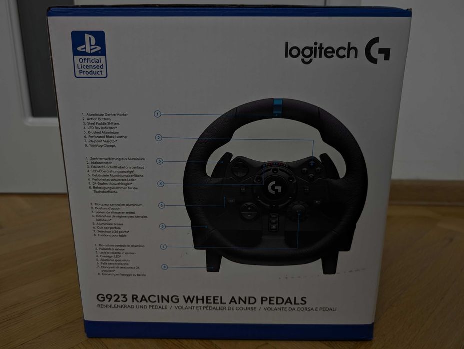 Volan Logitech G923 PS4/PS5 NOU-SIGILAT