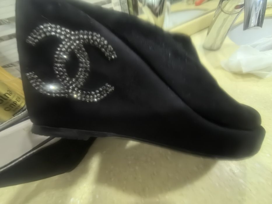 Сабо замшевые выходные