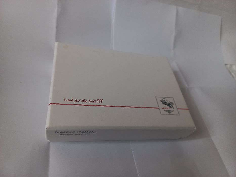 Мъжки портфейл вертикален Арт 93 естествена кожа нов