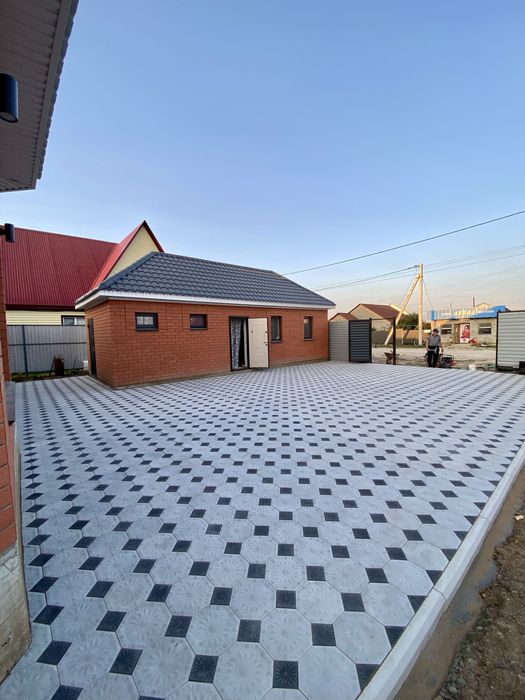 Укладка Брусчатка, Установка Бордюр