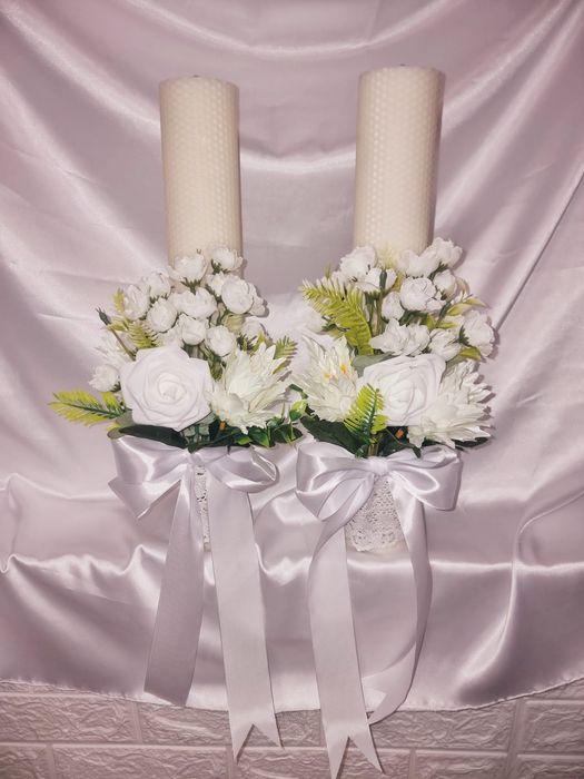 Lumanari nunta și botez