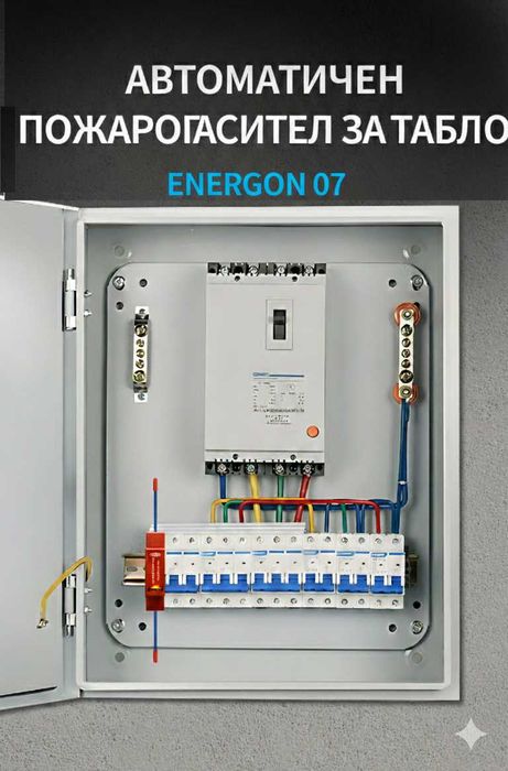 Автоматичен Пожарогасител за табло Аерозолен Din стандарт Солар кола