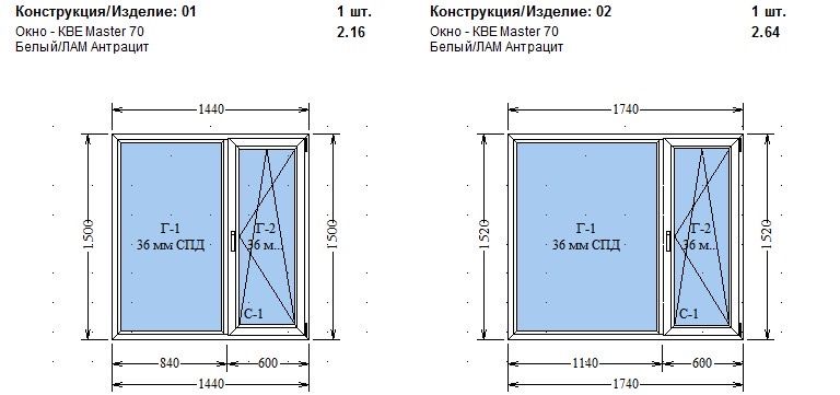 Окна пластиковые