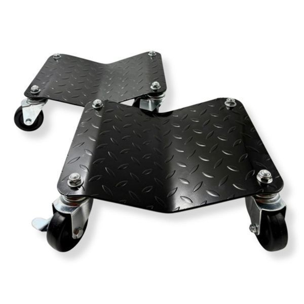 Set 2 carucioare pentru mutat masini avariate