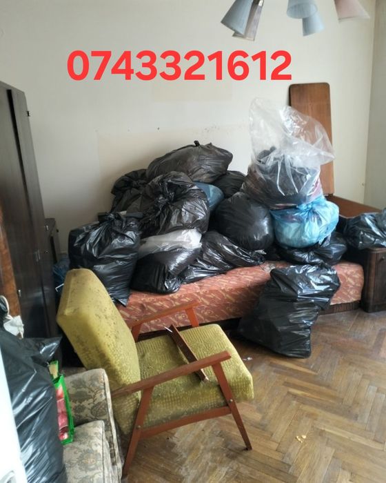 Debarasari apartamente mobila veche  poduri  beciuri  si ori ce fel de spatii
