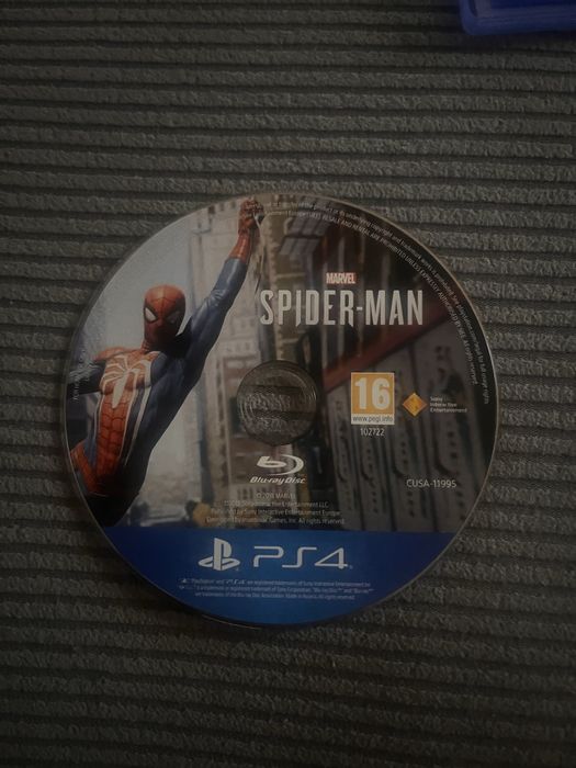 Диск spider-man на пс4