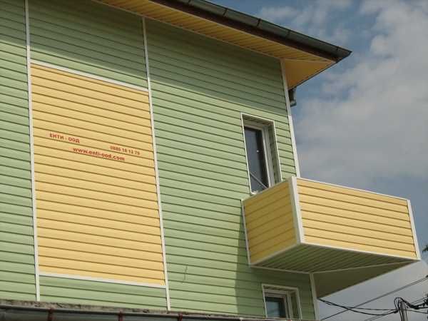 Топлоизолация тип сайдинг