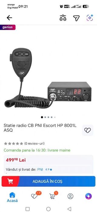 Statie CB PNI Escort HP 8001L