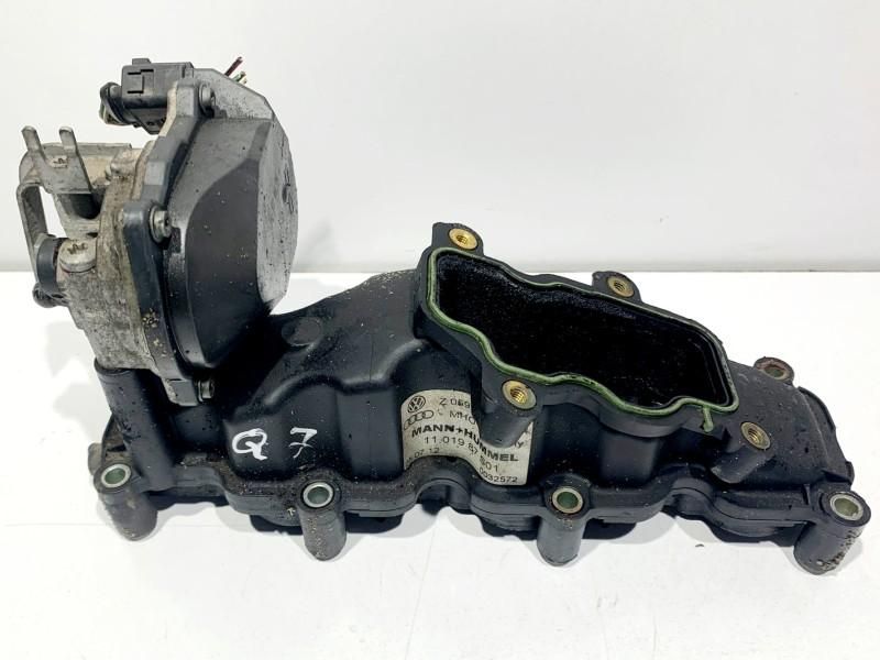 Galerie admisie cu motoras dreapta Audi Q7 4L 3.0 tdi; 3.0 tdi casa ,