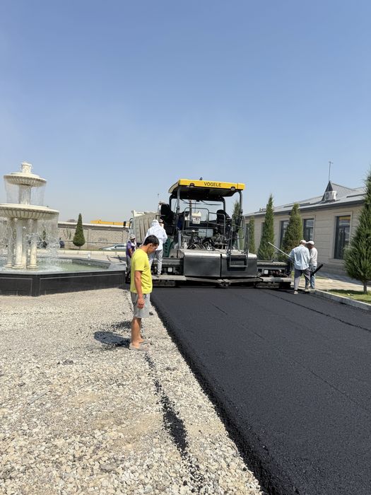 Укладка асфальта/ Asfalt yozish / 50 000 som dan kv/m