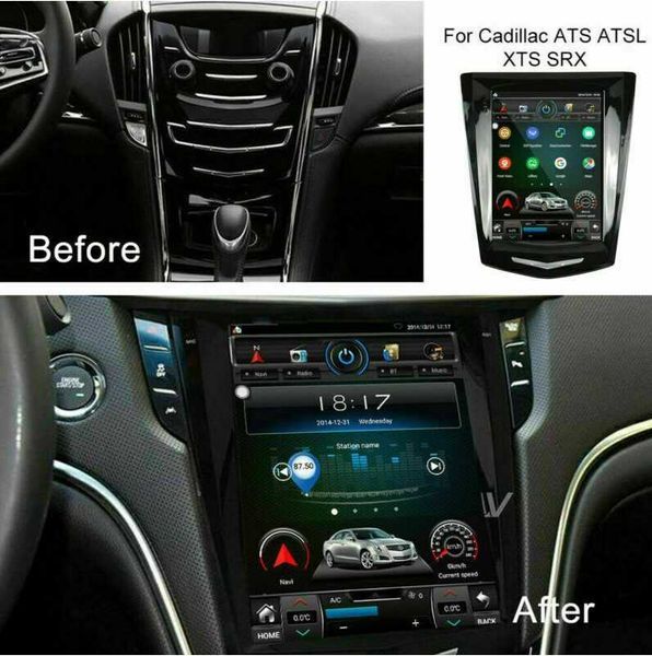 CADILLAC ATS SRX CTS XTS  9.7" Вертикална Android Навигация, 9129