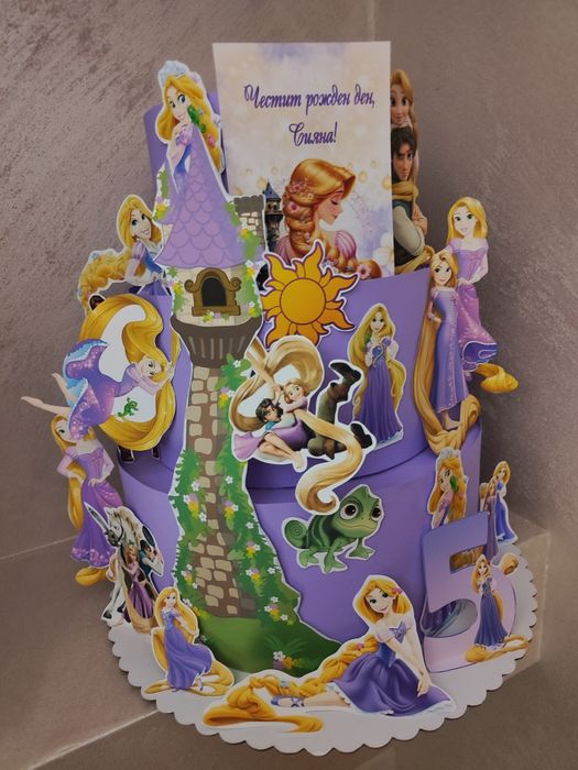 Бутафорна торта на 4 етажа