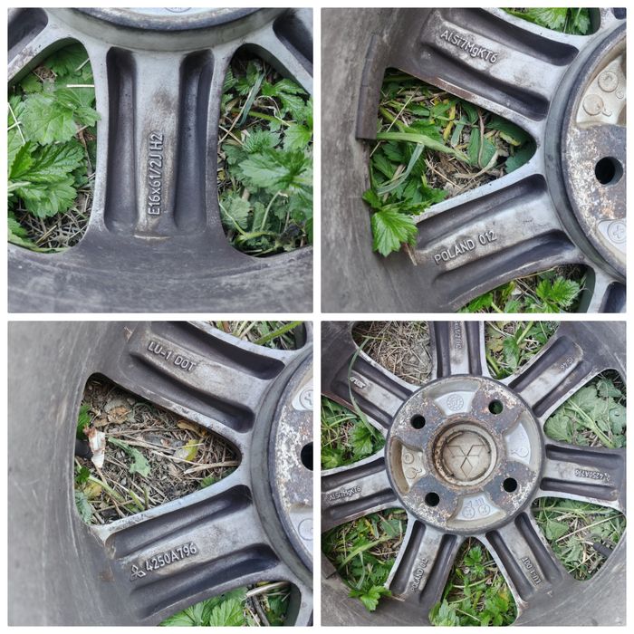 Jante auto aliaj Mitsubishi+1 roata rezervă mercedes