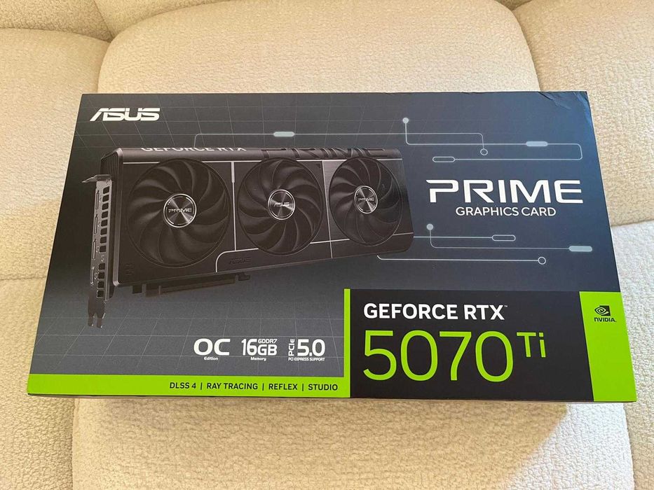 ASUS GeForce RTX 5070 Ti PRIME OC 16GB GDDR7 256bit (PRIME-RTX5070TI-O16G)