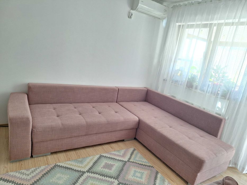 Coltar extensibil Amaro L cu lada depozitare Casa2002