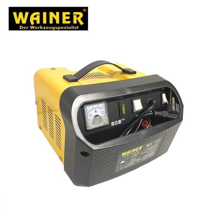 Redresor auto, 12V/24V, 30-250Ah, WAINER BC1