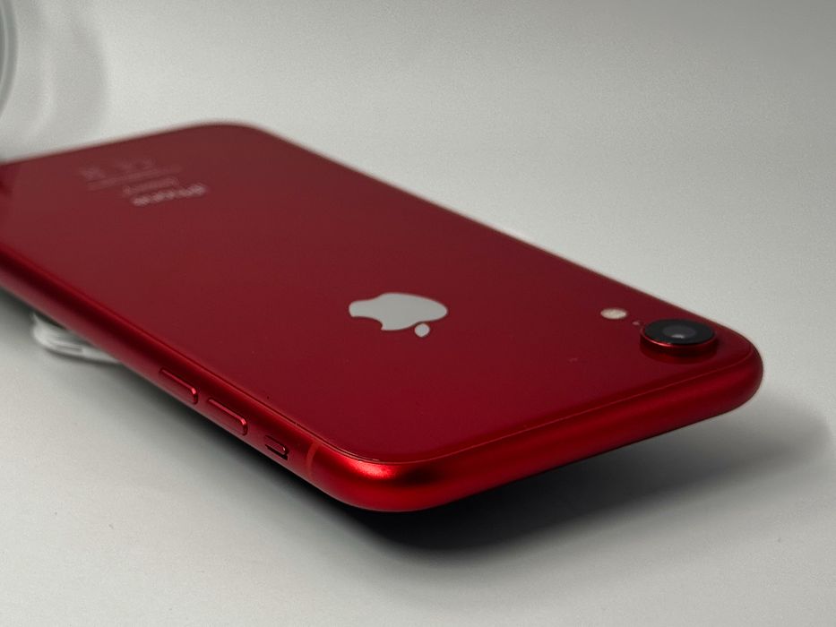 iPhone XR, 64GB, Product Red, 100% батерия, КАТО НОВ, 1г. ГАРАНЦИЯ!