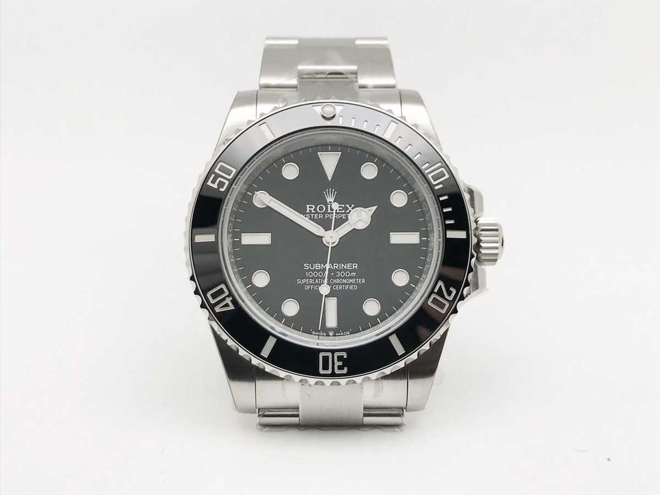 Rolex Submariner 124060LN No Date 41mm Черен циферблат / Керамичен безел — реални снимки