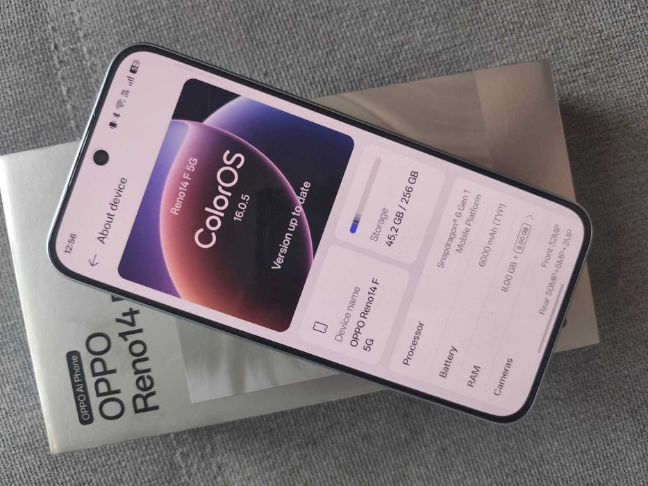 OPPO Reno14 F 5G 8GB RAM 256GB stare impecabila