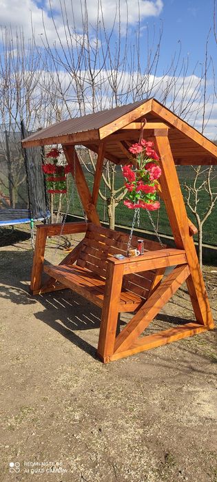Leagan/Balansoar de gradina din lemn