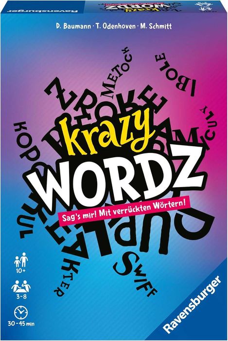 Ravensburger 26837 Krazy Wordz - Парти игра на немски език