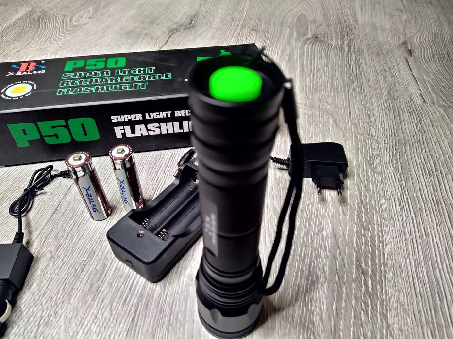 Lanterna profesionala NEW CREE P50-WC, 100%metal, noul model CREE P50