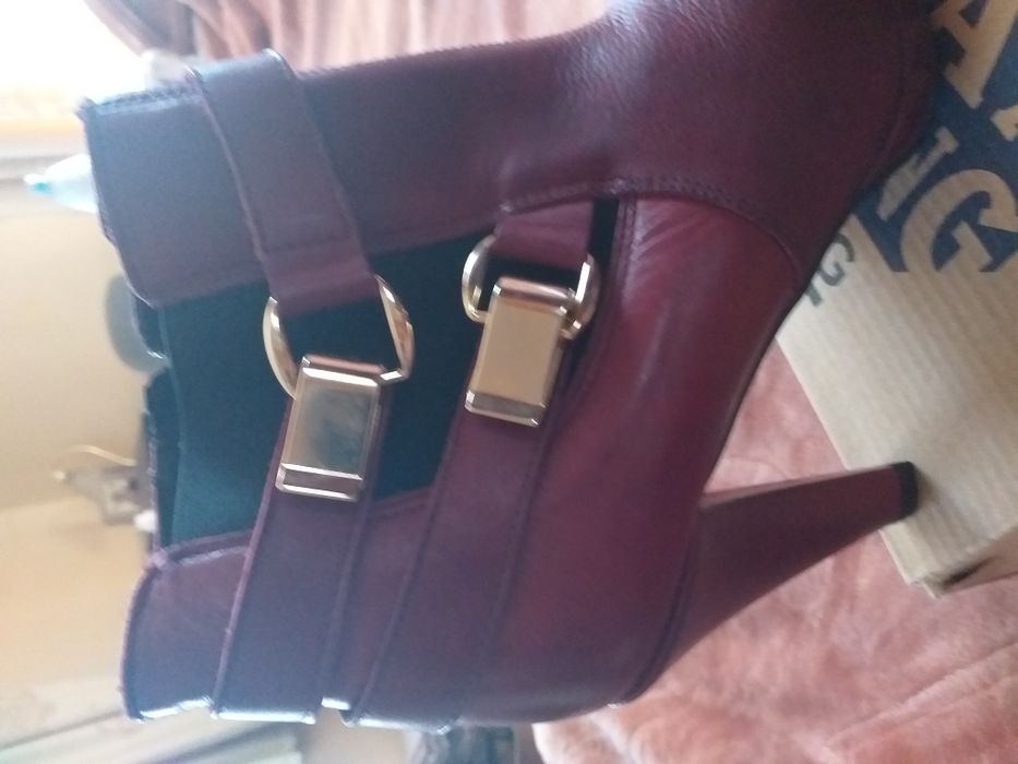 Botine dama din piele