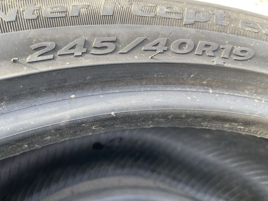 245/40/19 комплект бу ханкок