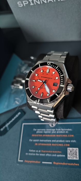 Spinnaker Dumas Tangerine Diver