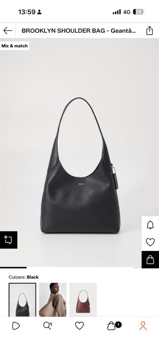 Vand geanta couch noua