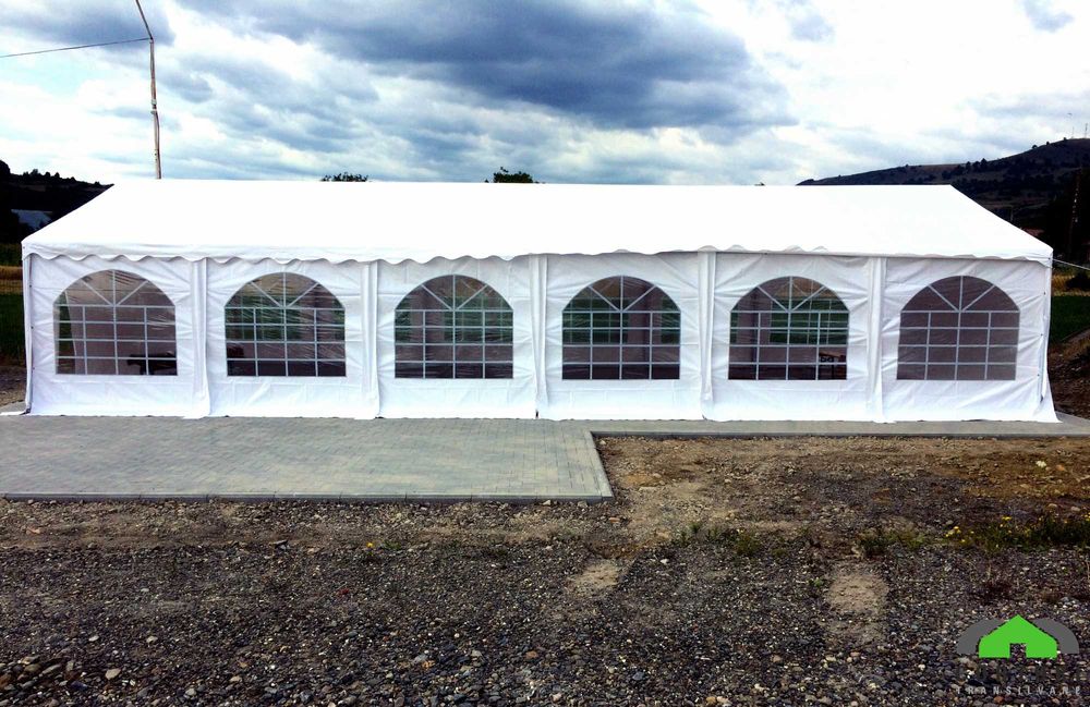 Cort eveniment, cort de petrecere, pavilon, structura din otel