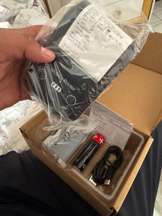 Чековый принтер мобильный