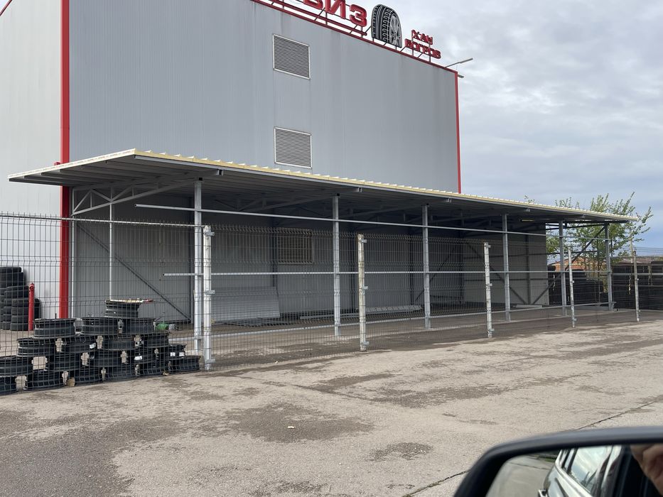 ФЕРМИ  за сервиз 6х12, метални конструкции по ваши размери