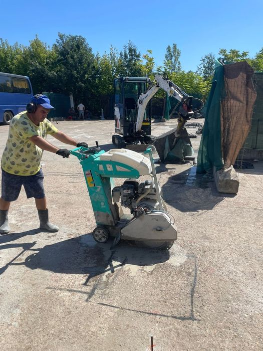 Masina de taiat beton drujba beton de inchiriat