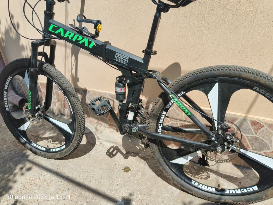 Vând bicicletă pliabila Carpat roți 26 inch