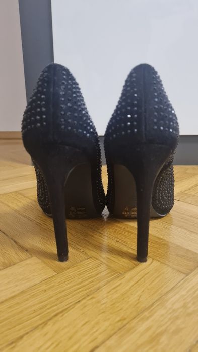 Pantofi cu toc piele naturala 35