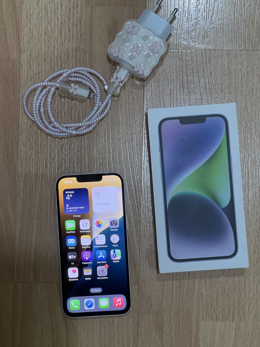 Iphone 14 128 акб 77% ОРИГИНАЛ АЙФОН