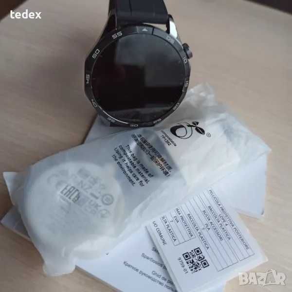 HUAWEI WATCH GT 4, BLACK, Black Fluoroelastomer Strap, 46 MM, PNX-B19