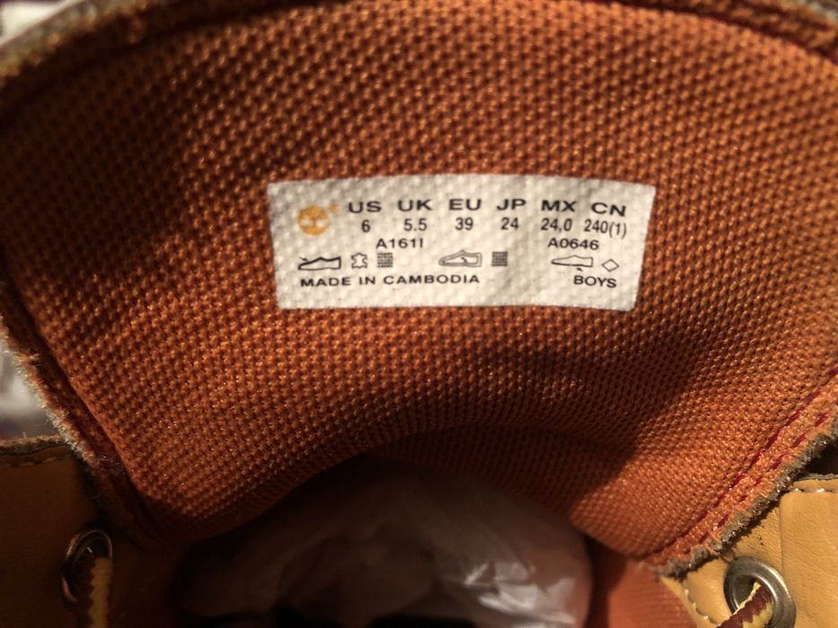 Ghete Timberland toamna/primavara marime 39