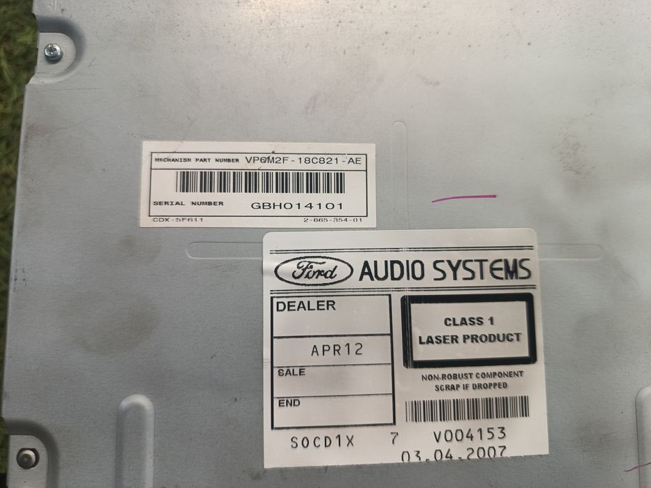 Radio CD Ford Mondeo Mk4