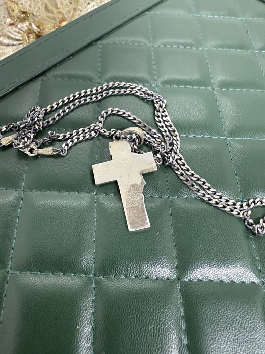 Lanț argint și cruce argint